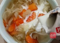 银耳木瓜牛奶的做法图解5