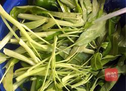 蒜炒空心菜的做法图解2