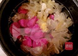 银耳紫薯汤的做法图解4