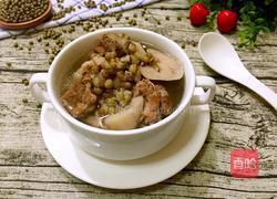 莲藕绿豆排骨汤的做法图解9