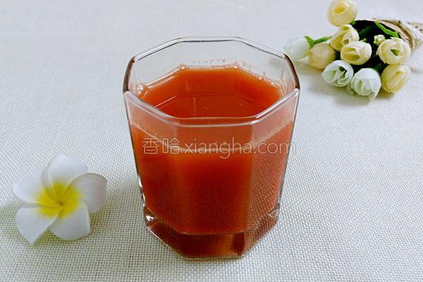 鲜榨胡萝卜苹果汁