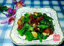 辣椒炒油渣的做法图解10