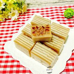 红糖椰汁千层马蹄糕的做法[图]