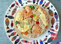 虾仁鸡蛋炒饭的做法图解9