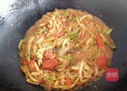 番茄炒茄子的做法图解6