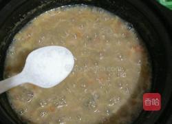 砂锅皮蛋瘦肉粥的做法图解7