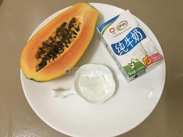 准备好要用的食材