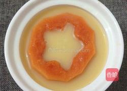 木瓜蒸蛋的做法图解5