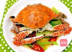 炒海蟹的做法图解8