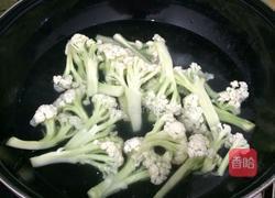 青椒炒菜花的做法图解4