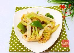 青椒炒菜花的做法图解10