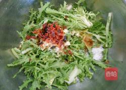 苦菊拌馓子的做法图解5