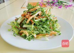 苦菊拌馓子的做法图解7