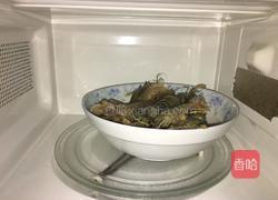 微波炉皮皮虾的做法图解4