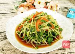 拌黑豆苗的做法图解7