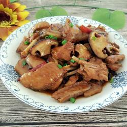 蘑菇烧鸡的做法[图]