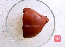酱猪肝拌菠菜的做法图解1