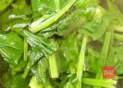 酱猪肝拌菠菜的做法图解3