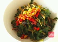 凉拌马齿苋的做法图解6