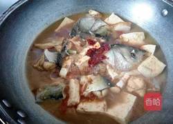 豆腐烧鱼块的做法图解8