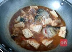 豆腐烧鱼块的做法图解9