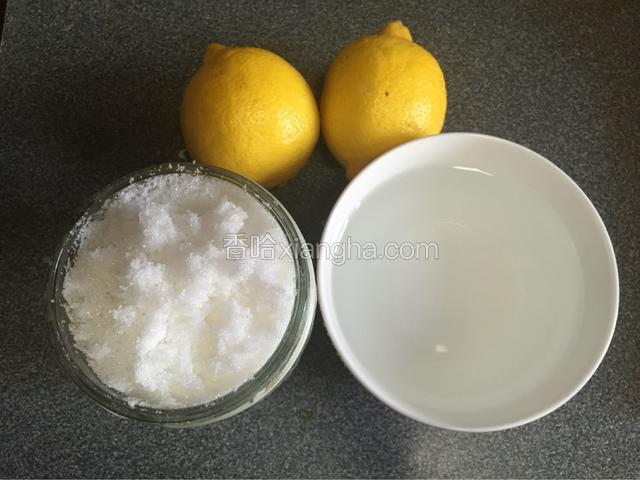 准备食材，称量备用