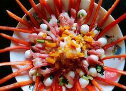 莲米柿子椒烩肉丝的做法图解2