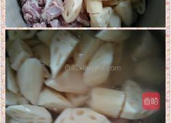 野藕炖排骨的做法图解4