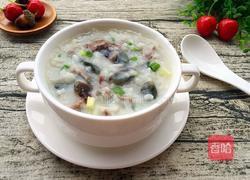 皮蛋牛肉粥的做法图解10