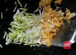韭王炒鸡蛋的做法图解5