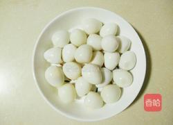 口菇鹌鹑蛋烧肉的做法图解3