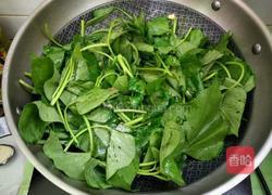 炒红薯叶的做法图解5