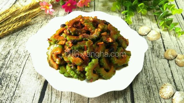 豆豉炒苦瓜