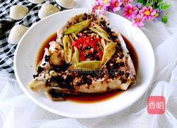 豉汁蒸鱼头的做法图解9