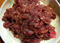 姜丝牛肉的做法图解4