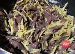 姜丝牛肉的做法图解13