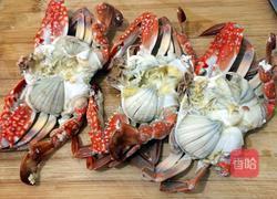 姜葱炒青蟹的做法图解2