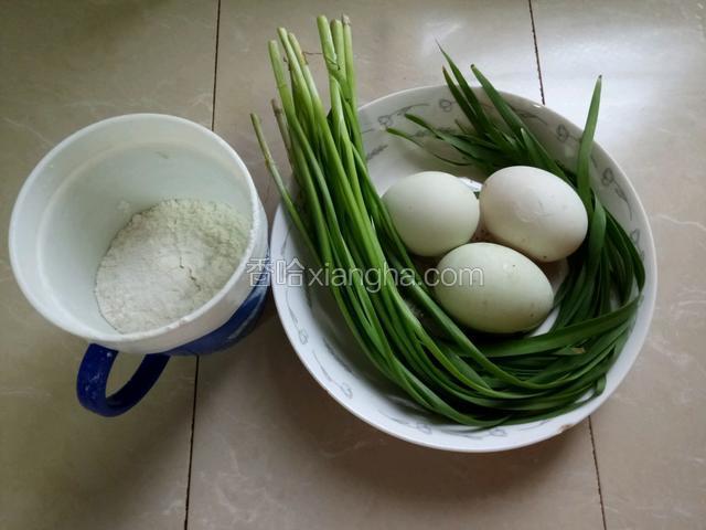 准备所有食材。