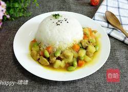 鸡肉咖喱饭的做法图解13