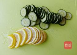 黄瓜柠檬水的做法图解2