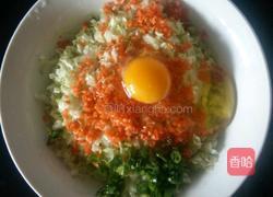 白菜丸子的做法图解3