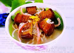 红烧肉面