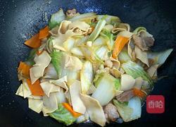 大白菜炖干豆腐的做法图解10