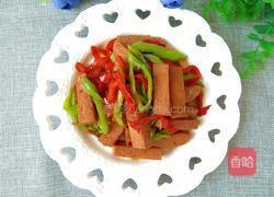 辣椒炒午餐肉的做法图解12
