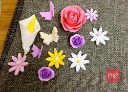 翻糖蛋糕花的做法图解11