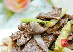 炒牛肉片的做法图解1