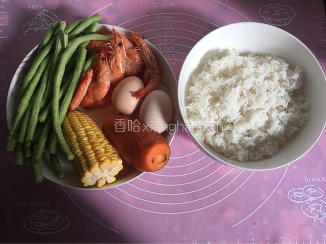 准备的材料