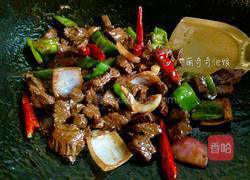 酱爆牛肉粒的做法图解8