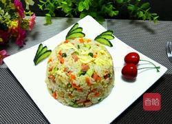 鸡蛋火腿肠炒饭的做法图解8