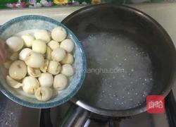 莲子桂圆粥的做法图解5